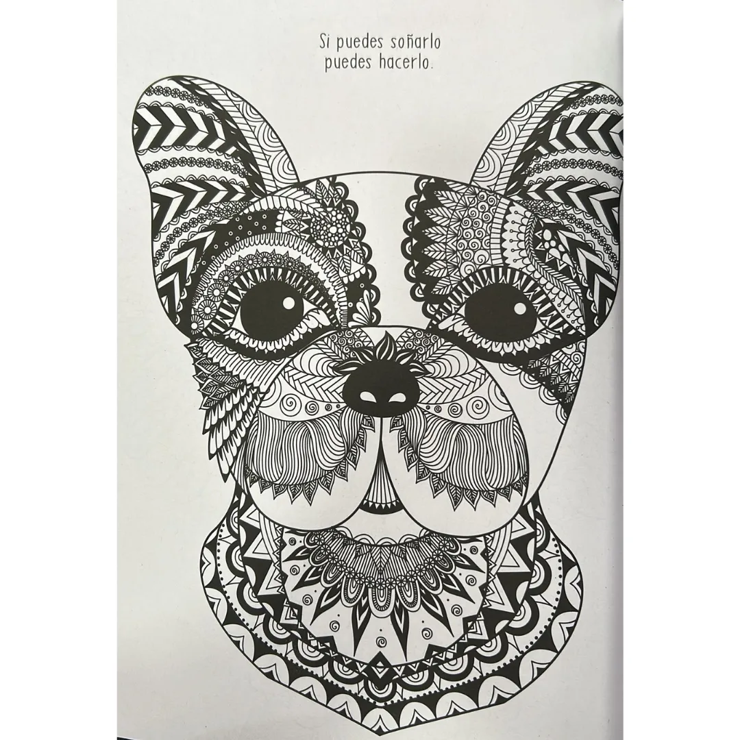 Libro Relajate Coloreando Animales