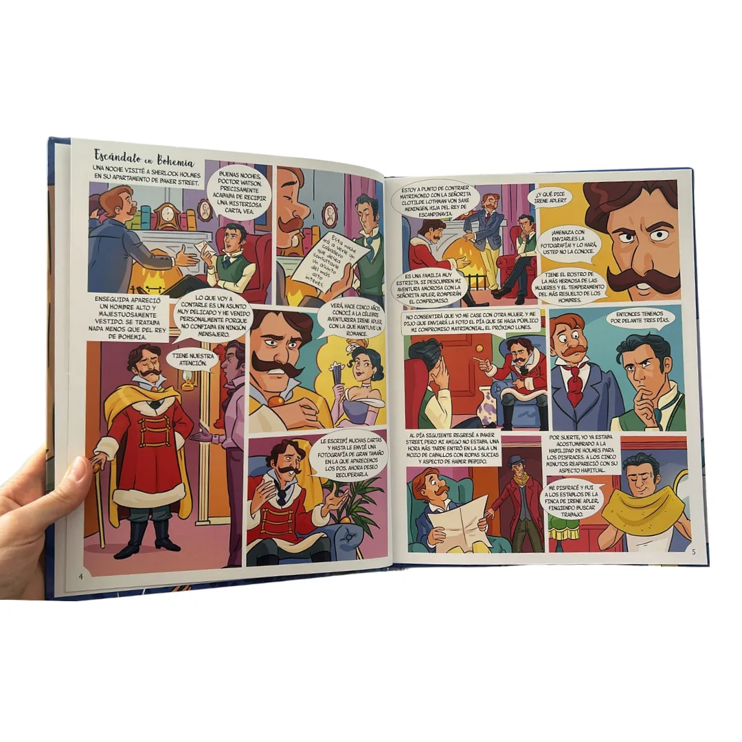 Libro Sherlock Holmes - Comic