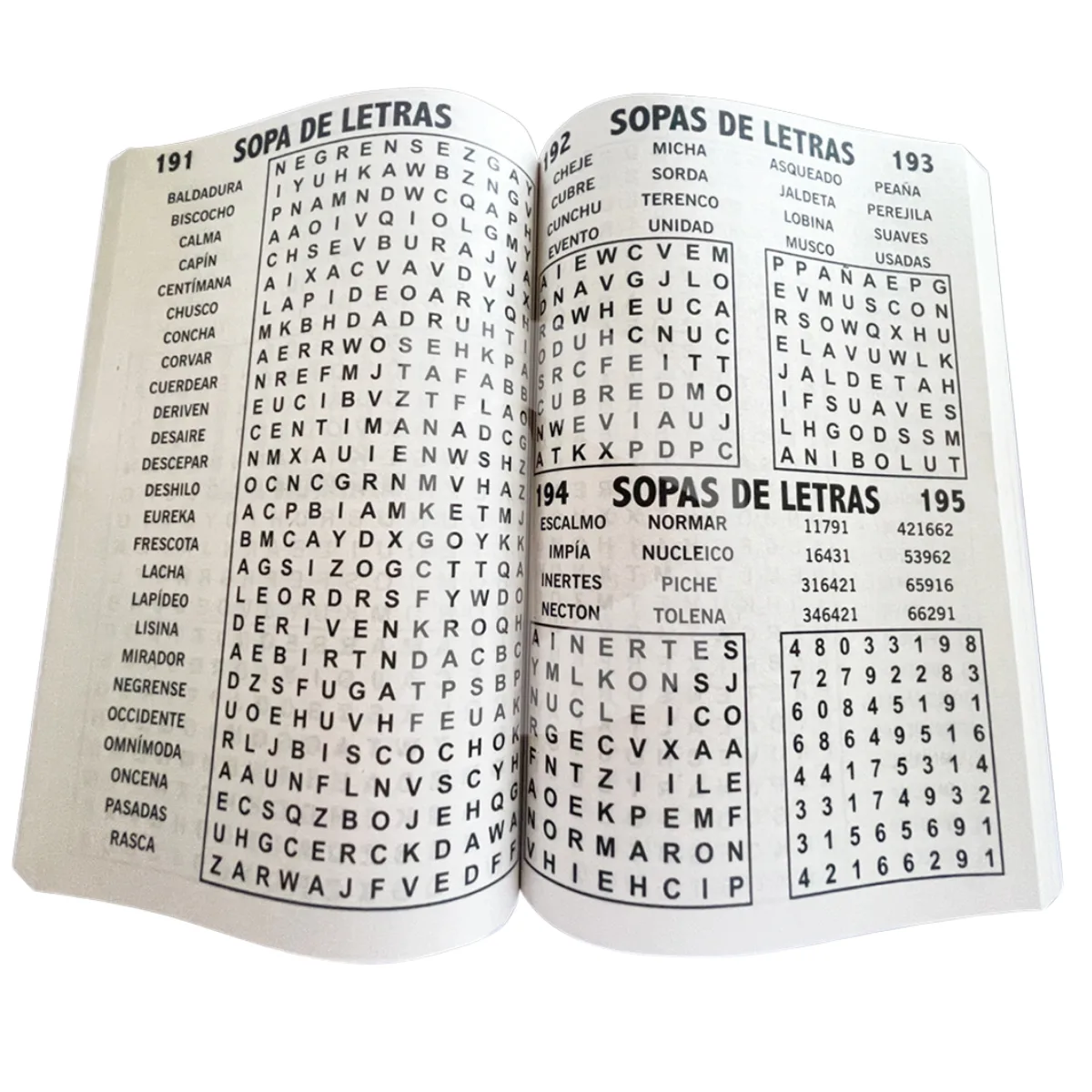 Libro Sopa De Letras