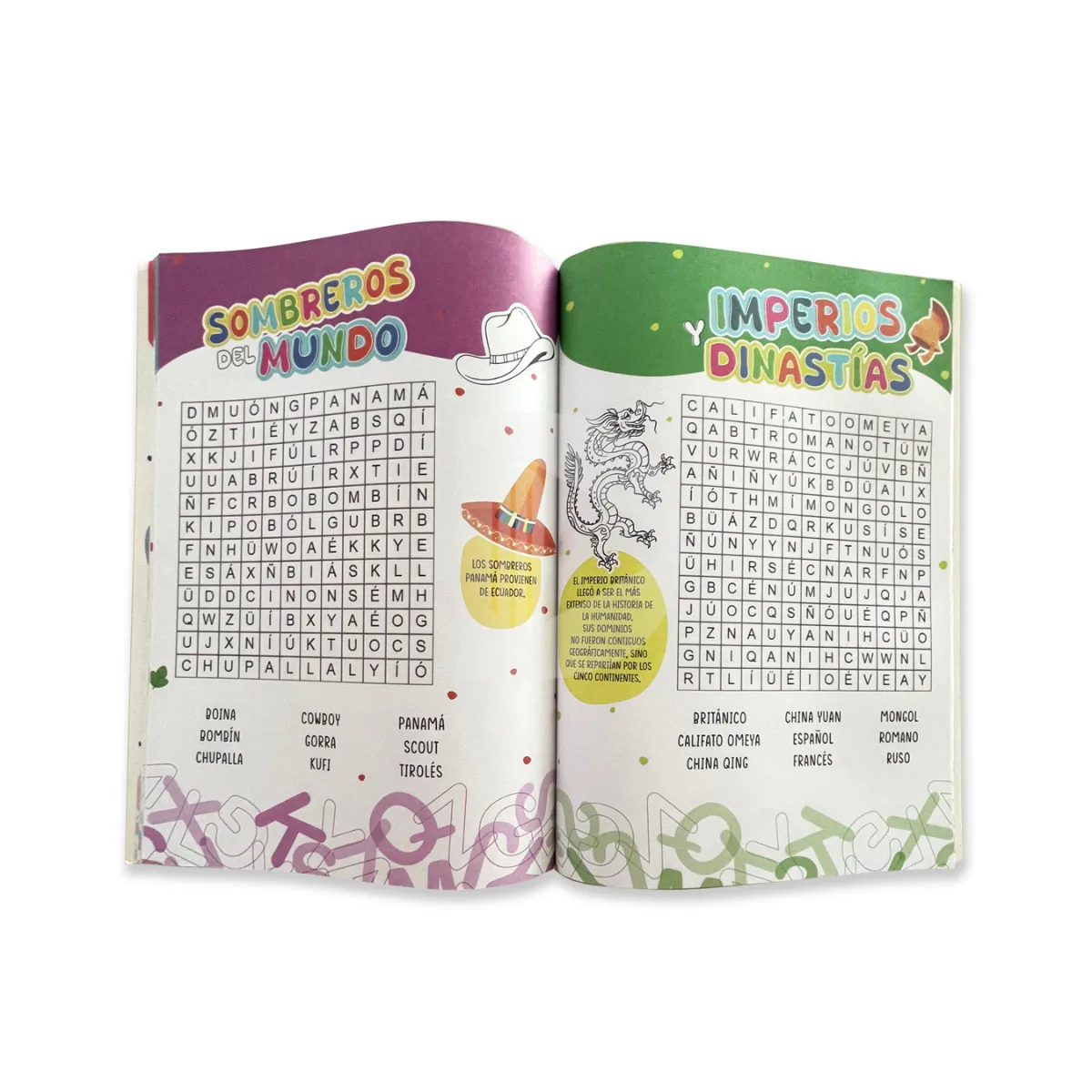 Libro Sopa de Letras Infantiles