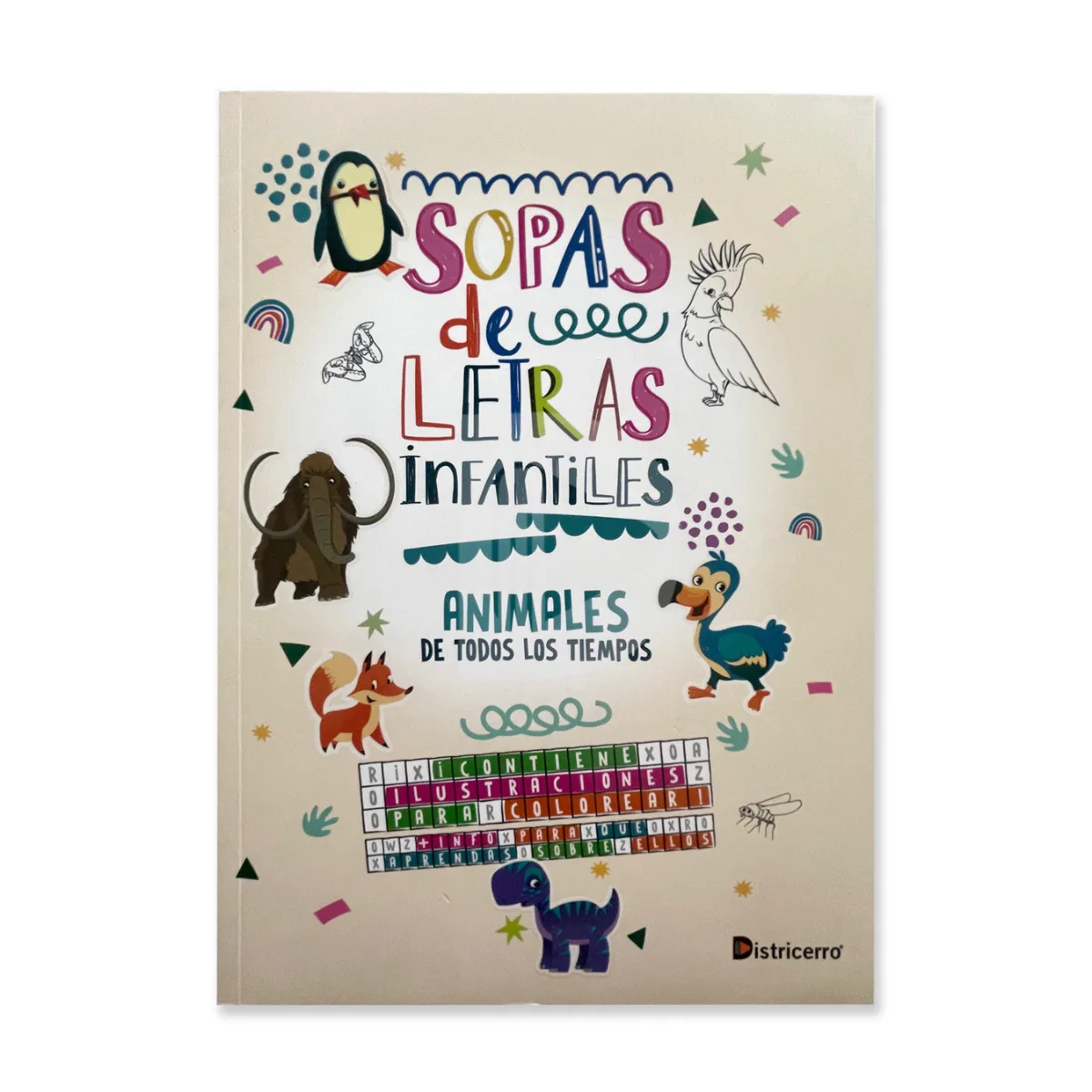 Libro Sopa de Letras Infantiles