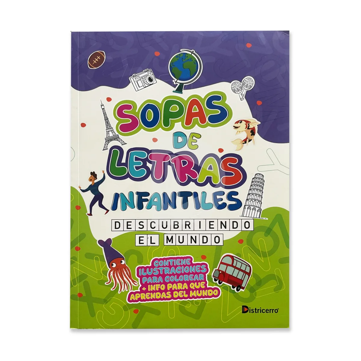 Libro Sopa de Letras Infantiles