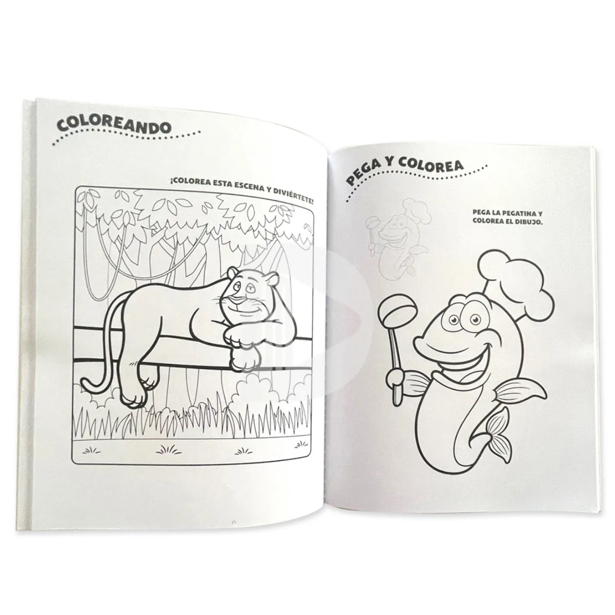 Libro Super Actividades con Pegotines