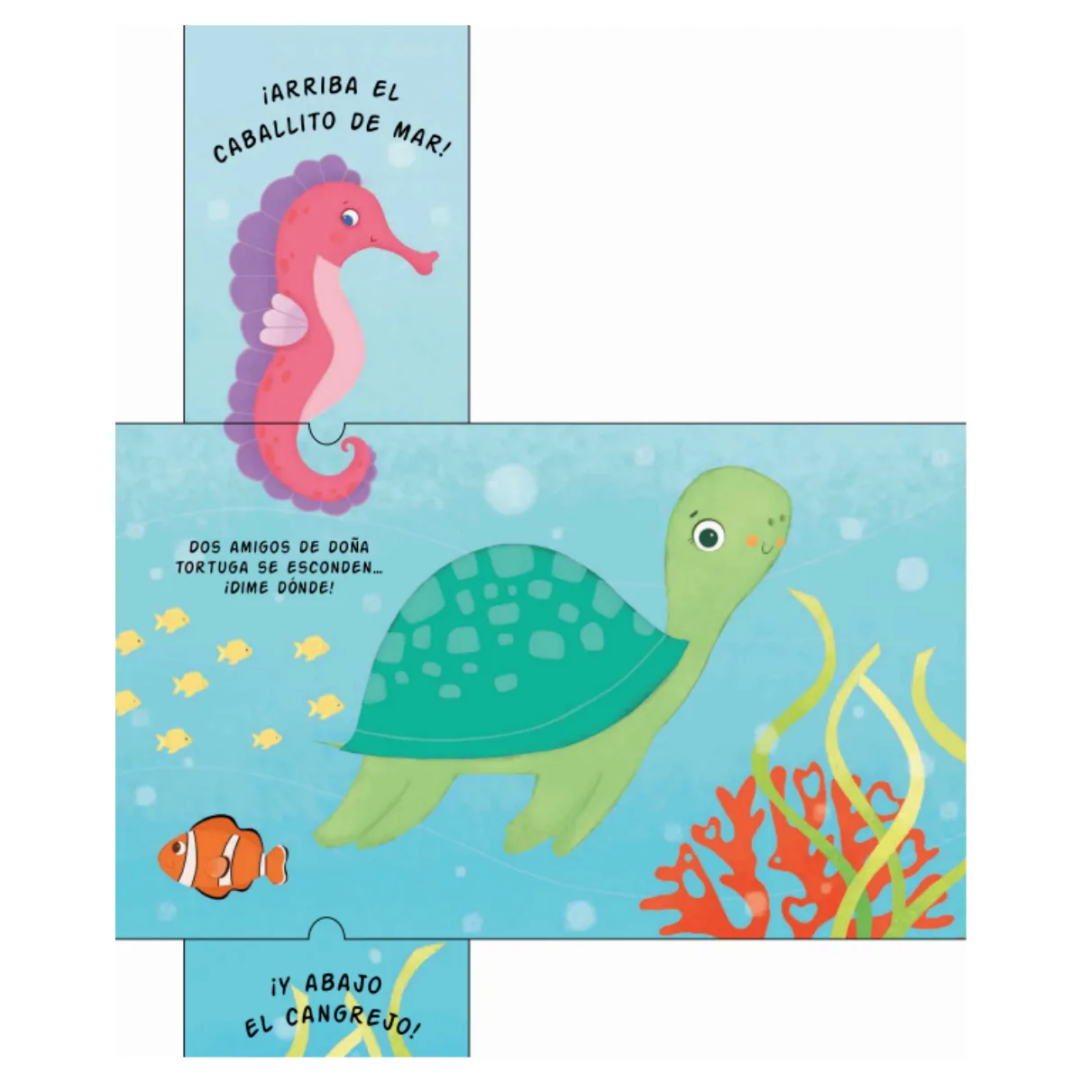 Libro Tira y Descubre - Bajo el Mar