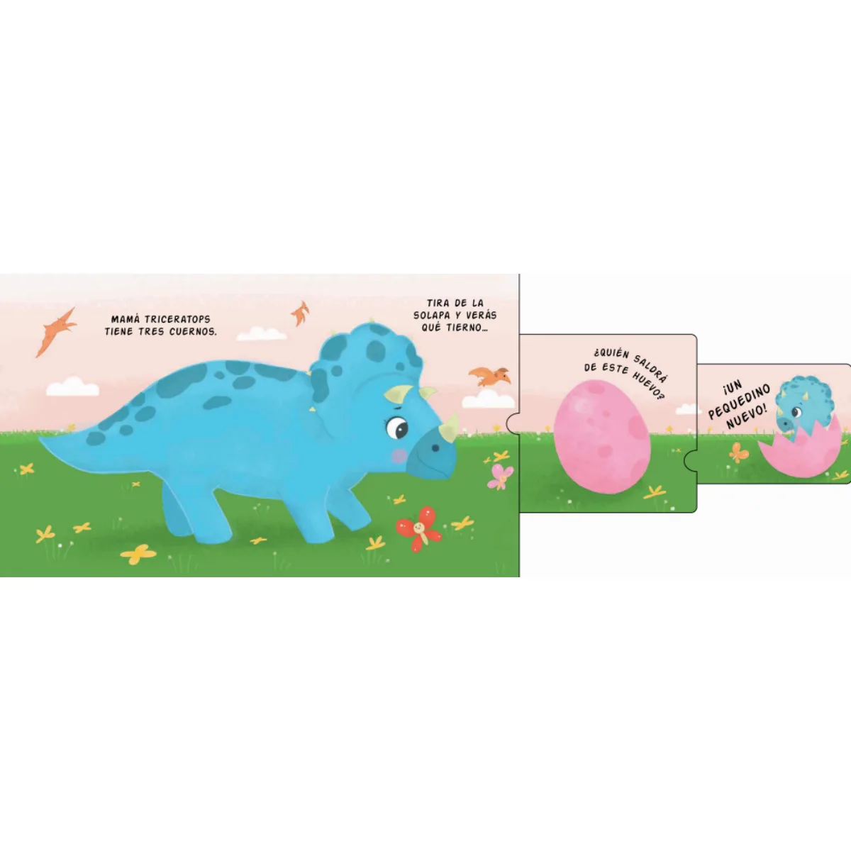 Libro Tira y Descubre - DinoPark 2