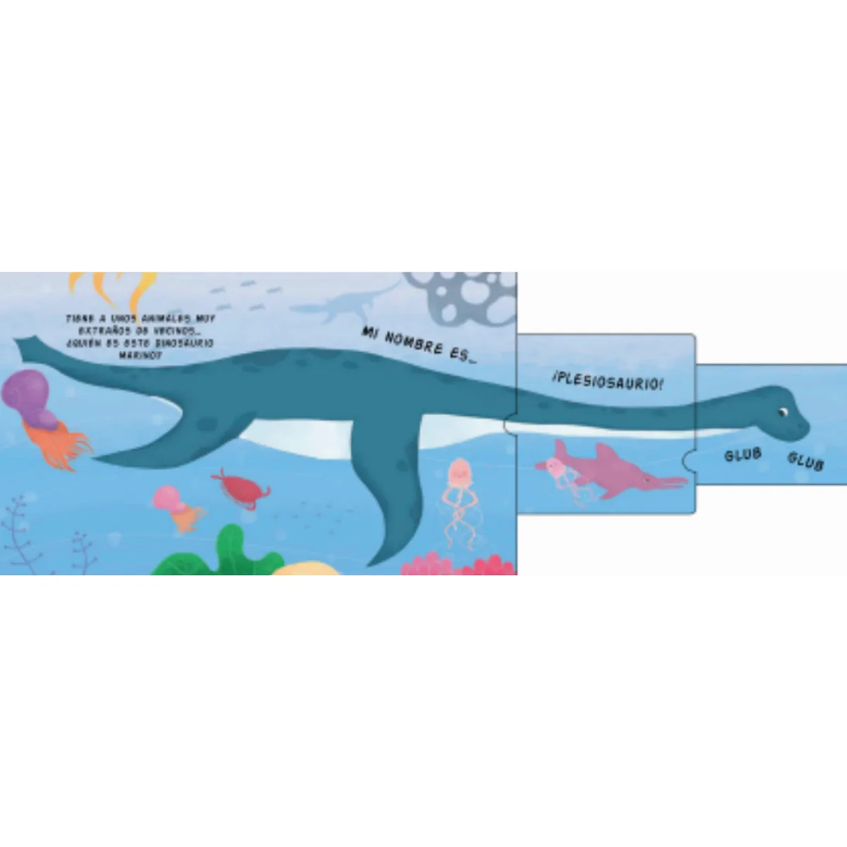 Libro Tira y Descubre - DinoPark 3