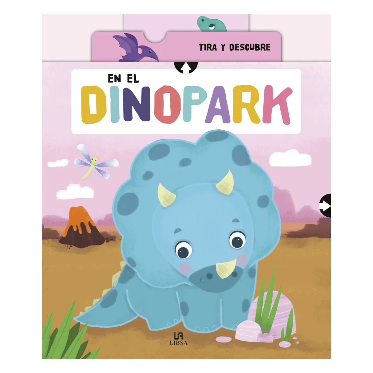 Libro Tira y Descubre - DinoPark