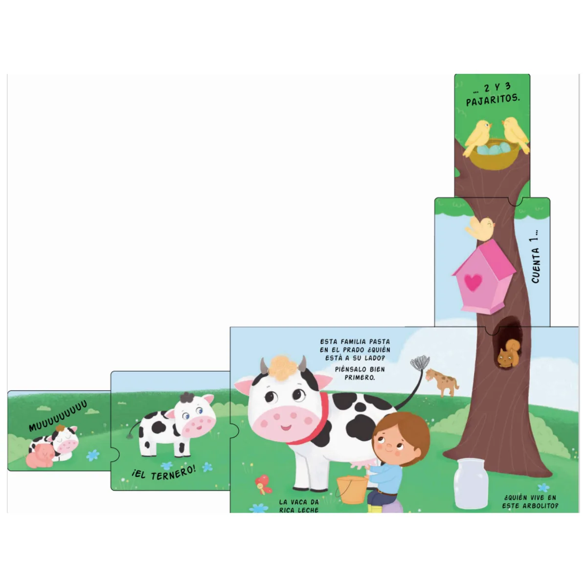 Libro Tira y Descubre - En la Granja