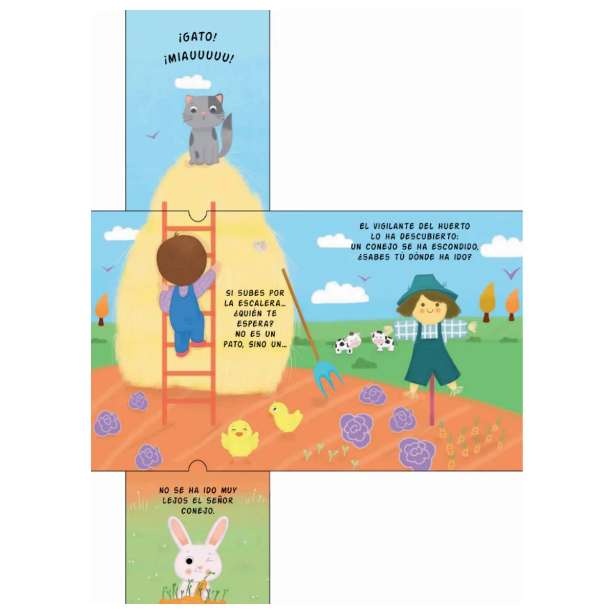 Libro Tira y Descubre - En la Granja 3
