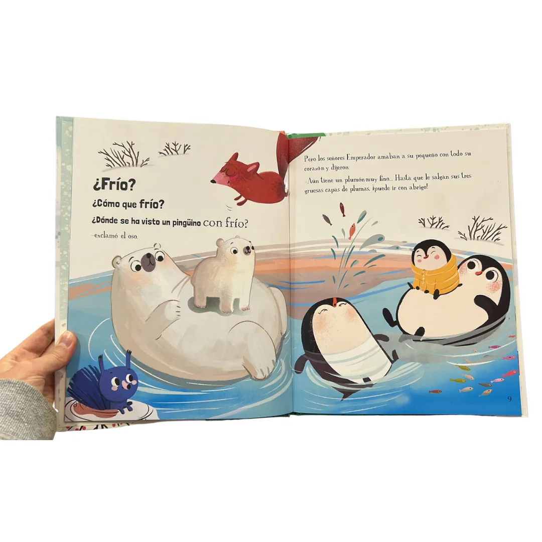 Libro Un Pinguino Con Abrigo - Libsa