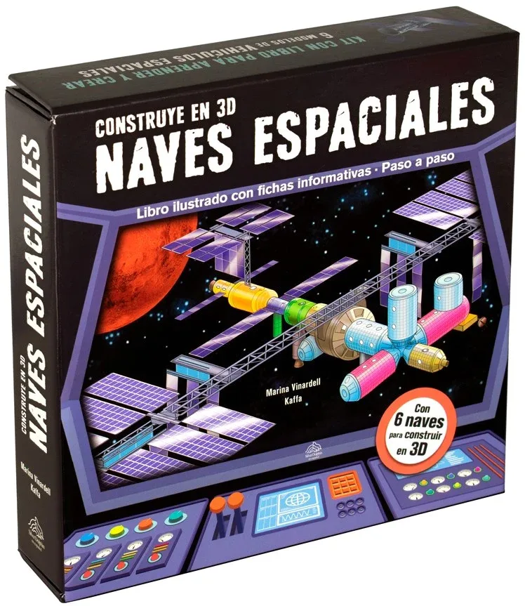 Libro y Kit de Construccion Naves Espaciales