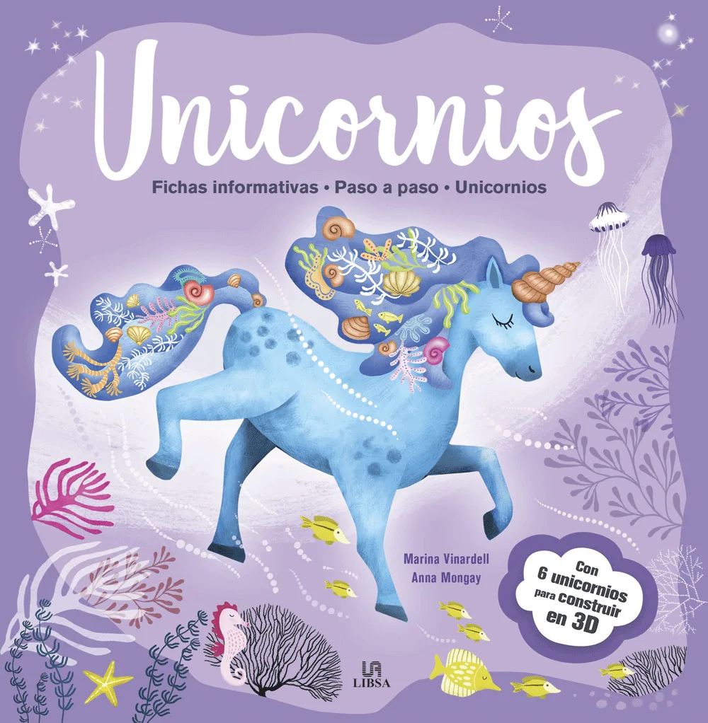 Libro y Kit de Construccion Unicornios