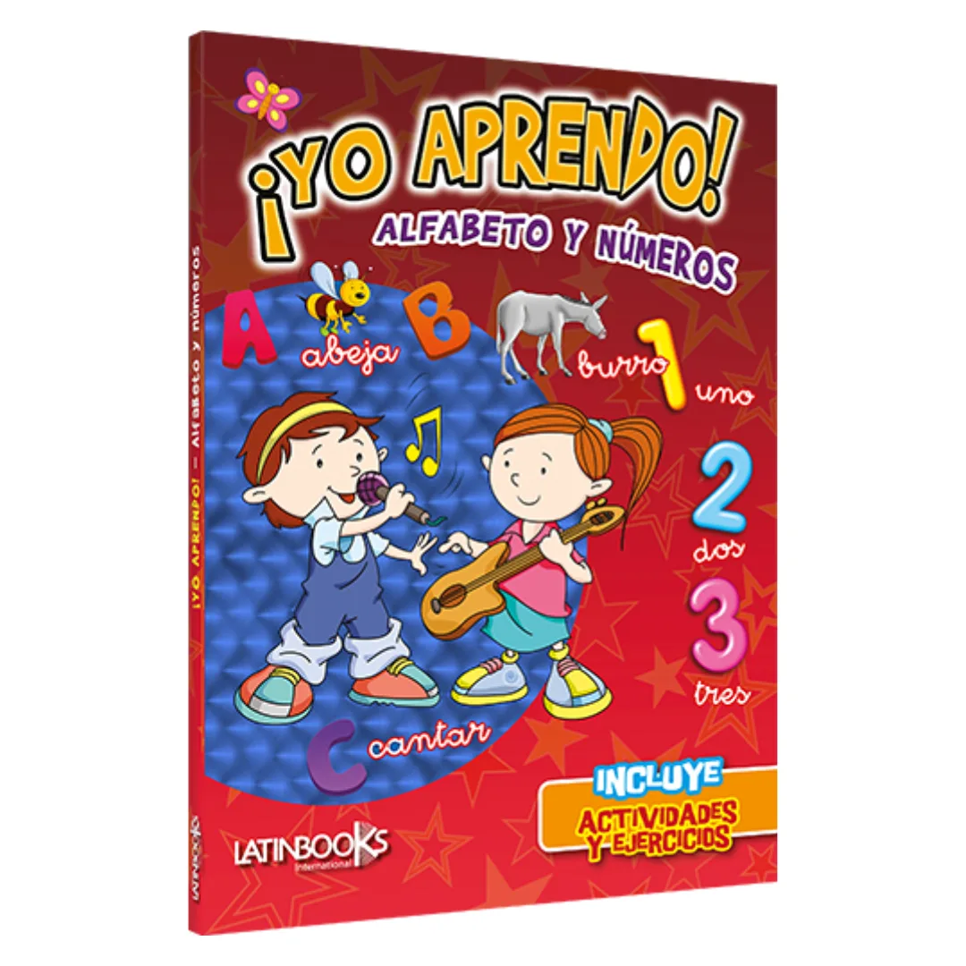 Libro Yo Aprendo - Alfabeto y Numeros