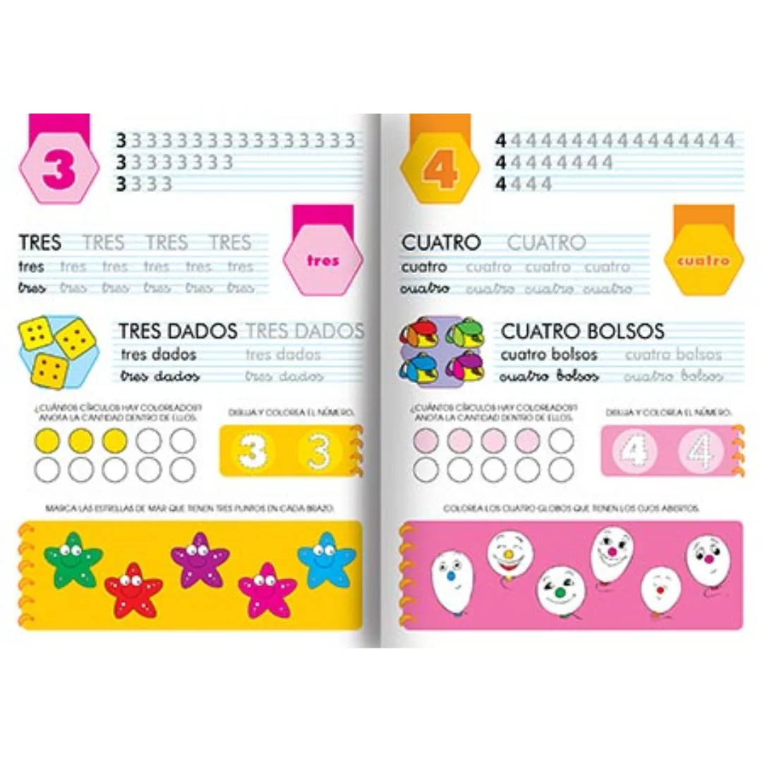 Libro Yo Aprendo - Alfabeto y Numeros