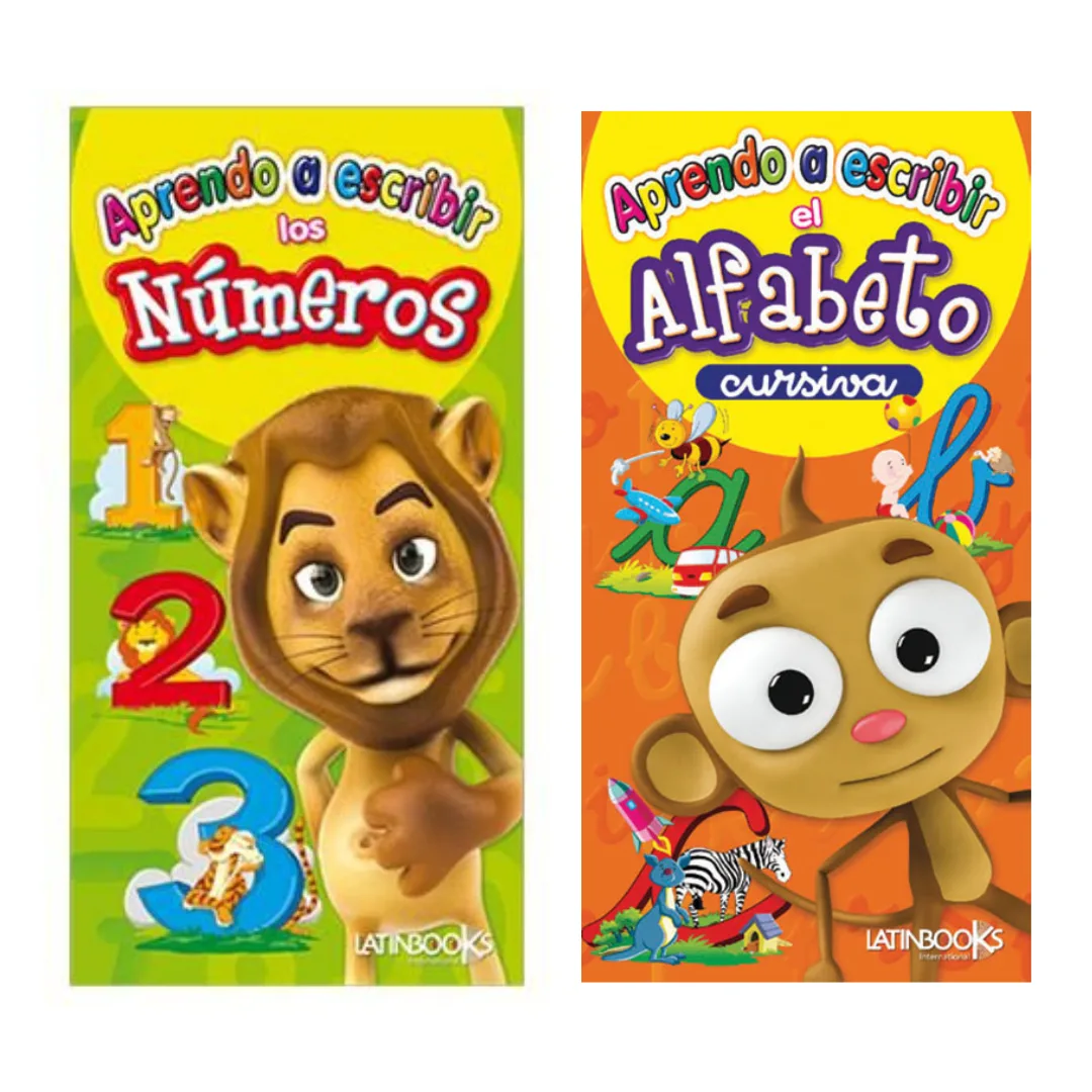Libros Didacticos - Alfabeto y Numeros