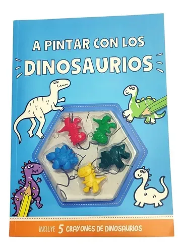 Libros Para Pintar Con Crayones Incluidos