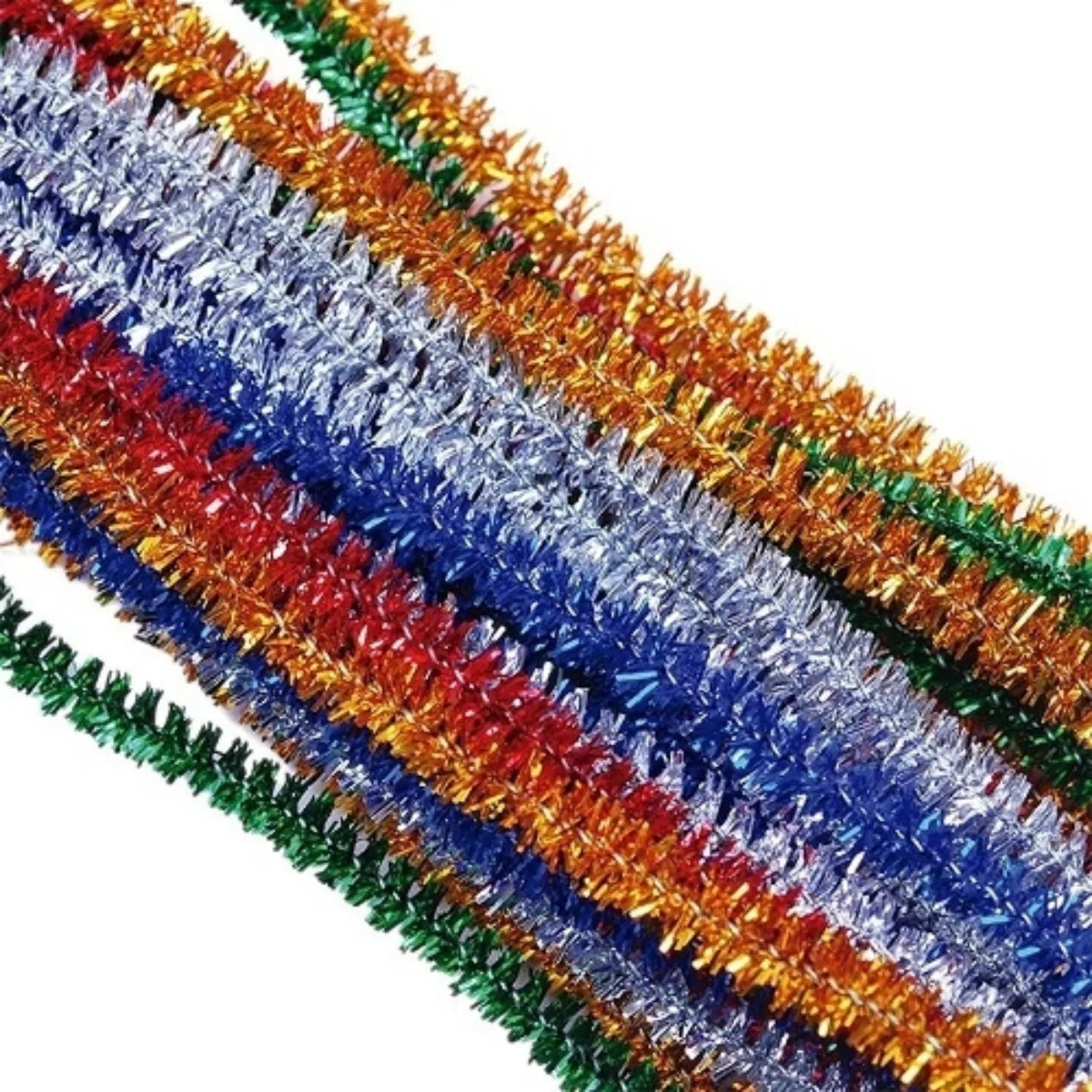 Limpia Pipas Alambres Decorativos - Metalizado 24 unidades