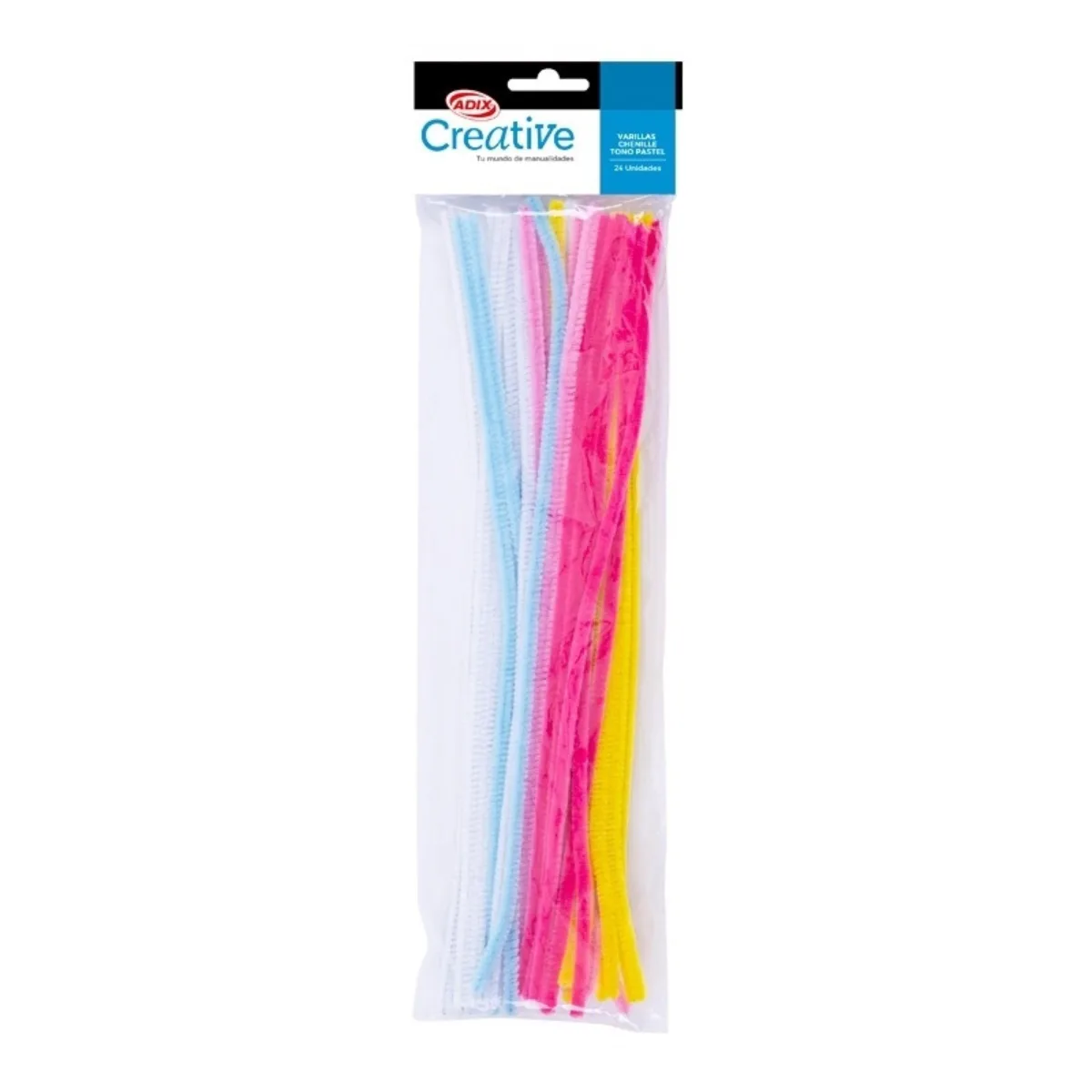 Limpia Pipas Alambres Decorativos - Pastel 24 unidades