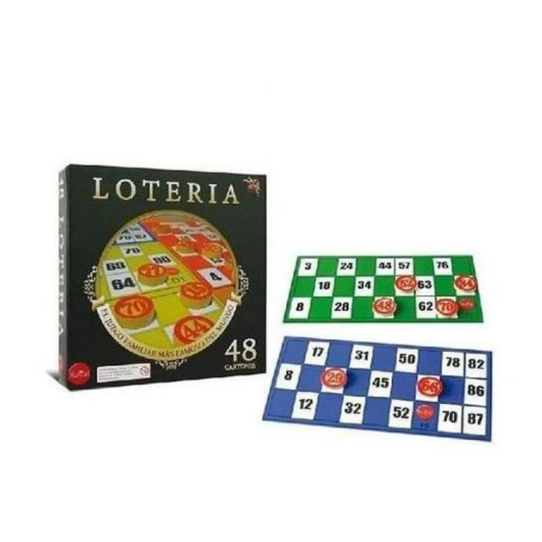 Loteria 48 cartones - Royal
