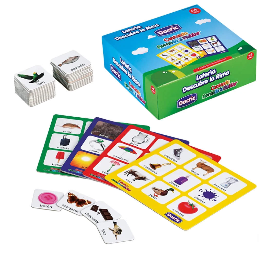 Loteria Descubre La Rima - Dactic