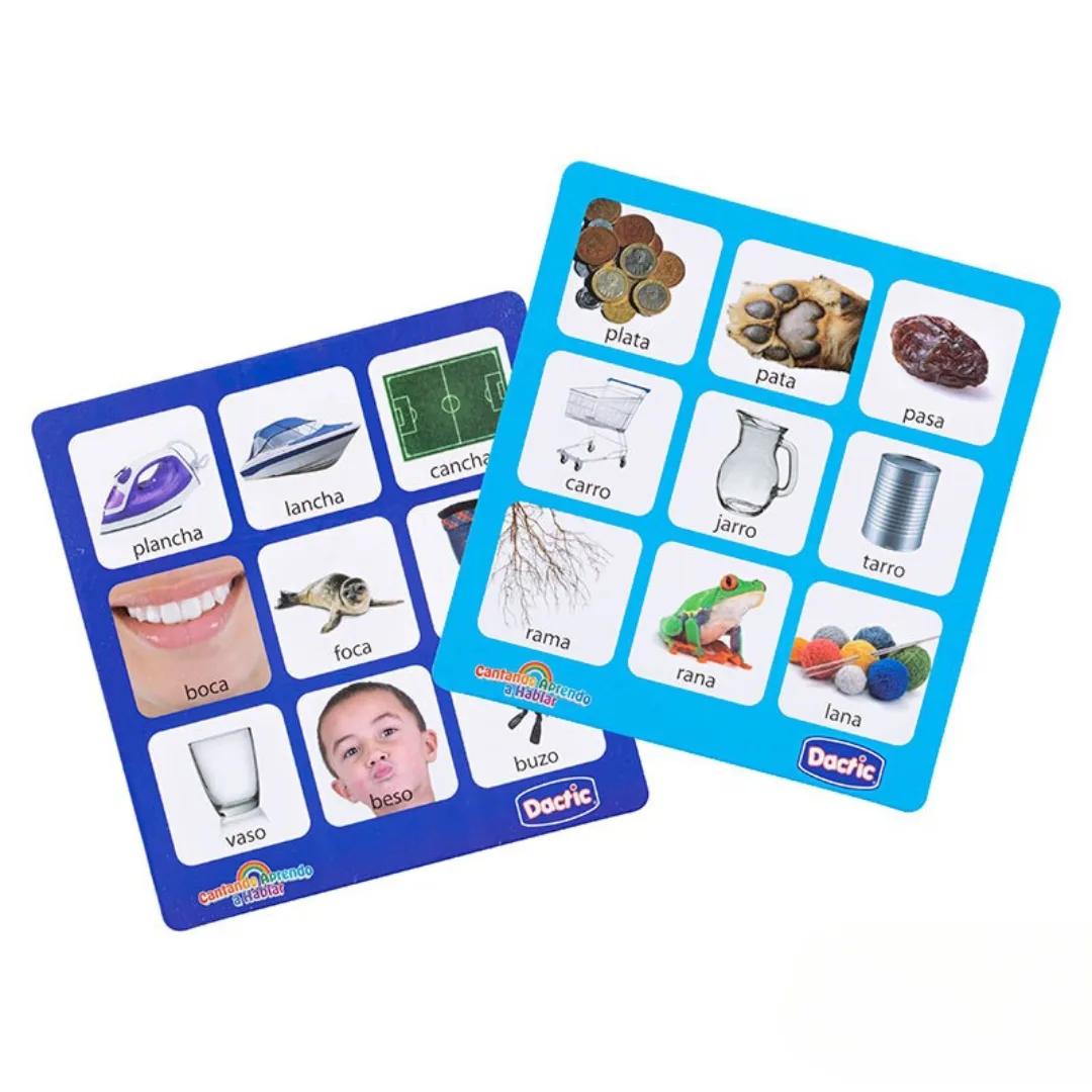 Lotería Discriminación Auditiva - Dactic
