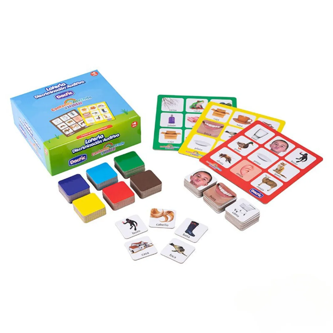 Loteria Discriminacion Auditiva - Dactic