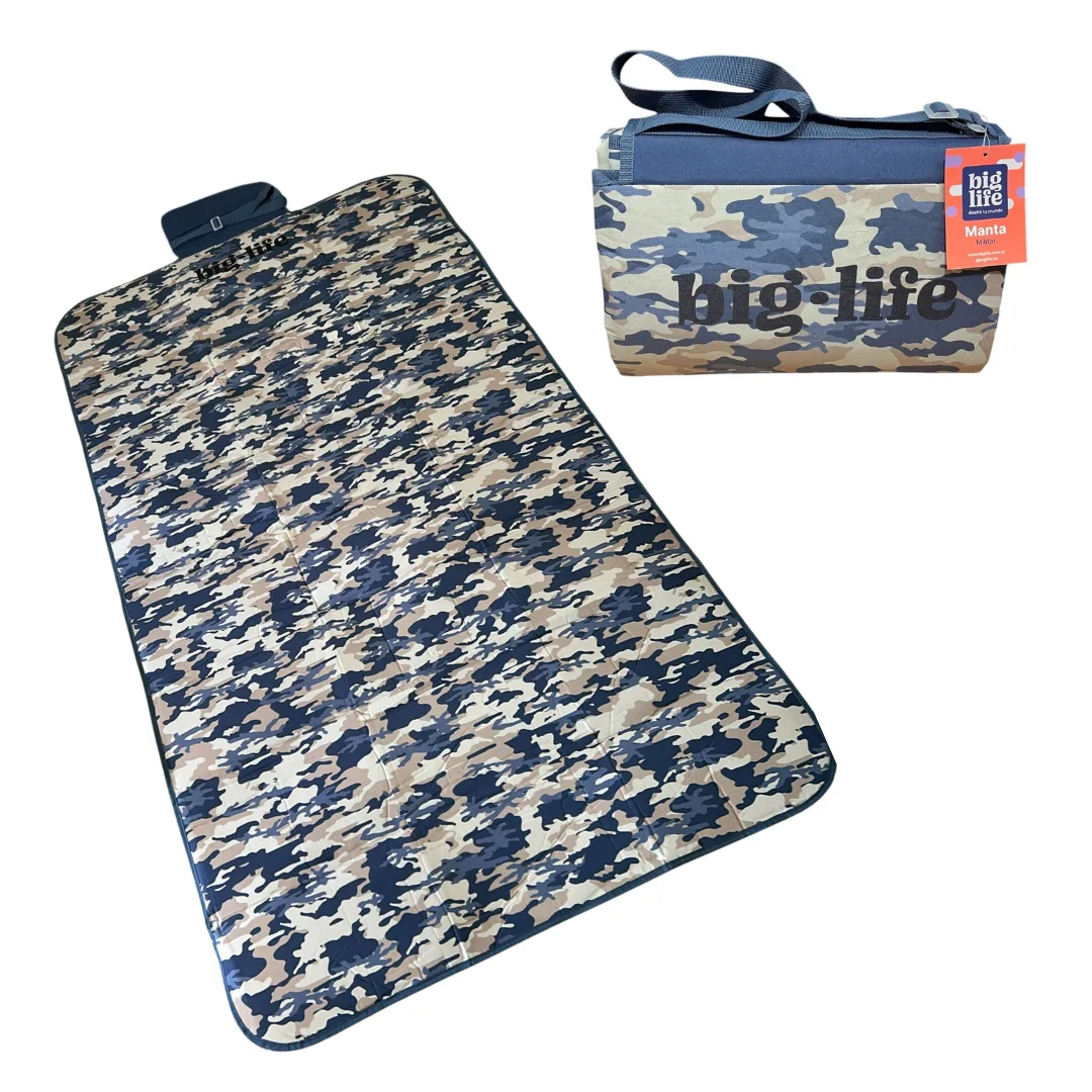 Manta Impermeable Militar - Ideal Picnic o Playa