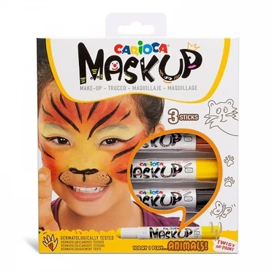 Maquillaje en barra x3 Animals - Carioca