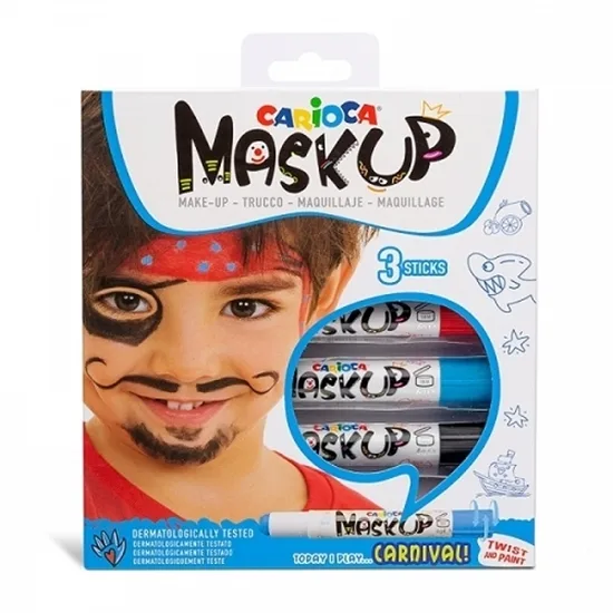 Maquillaje en barra x3 Piratas - Carioca