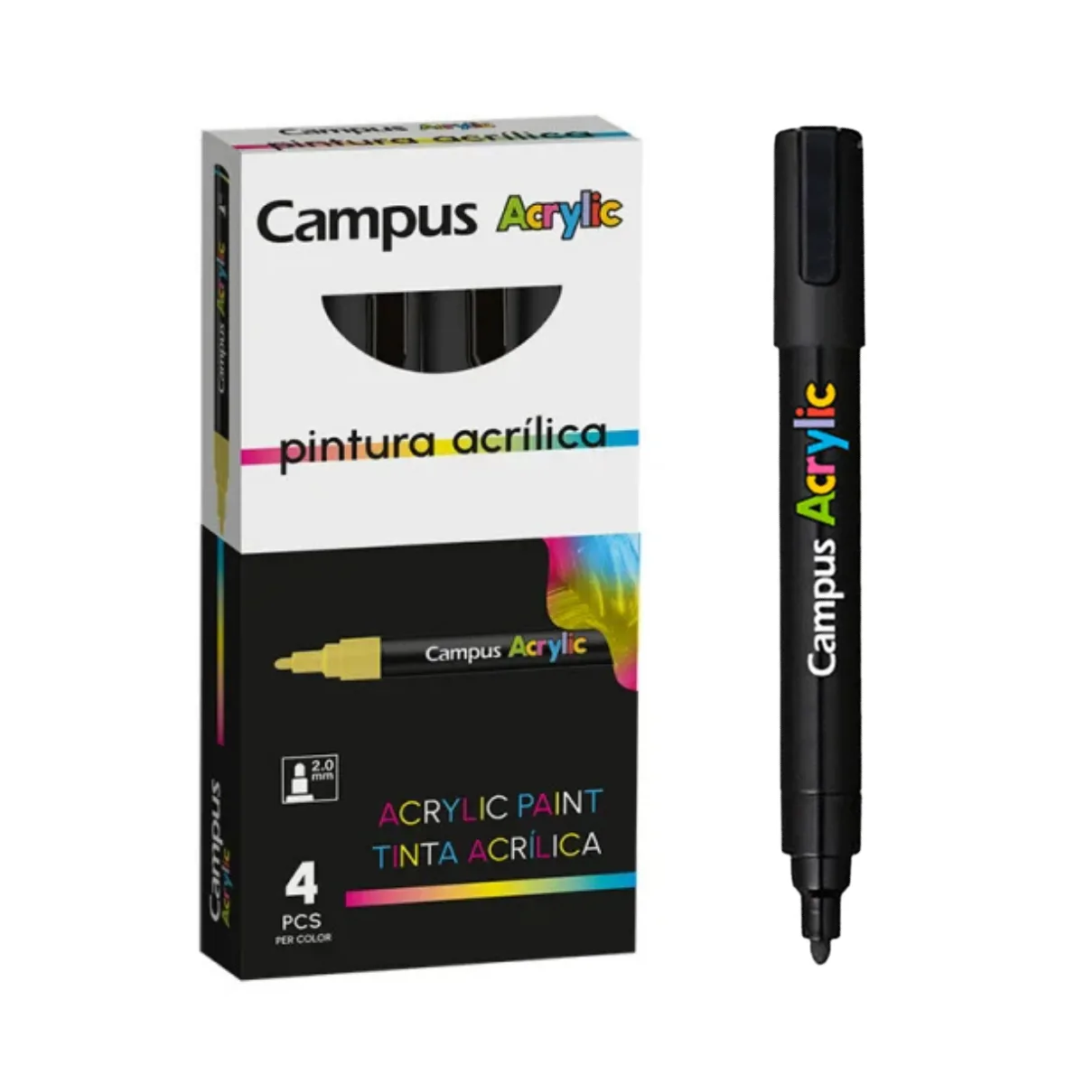Marcador de Pintura Acrilica - Campus Similar Posca