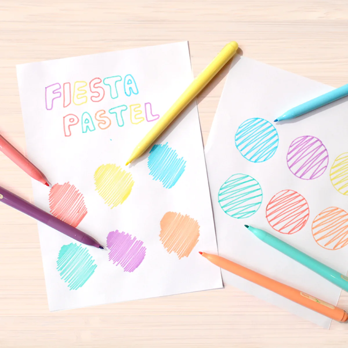 Marcador Pastel x6 Faber Castell