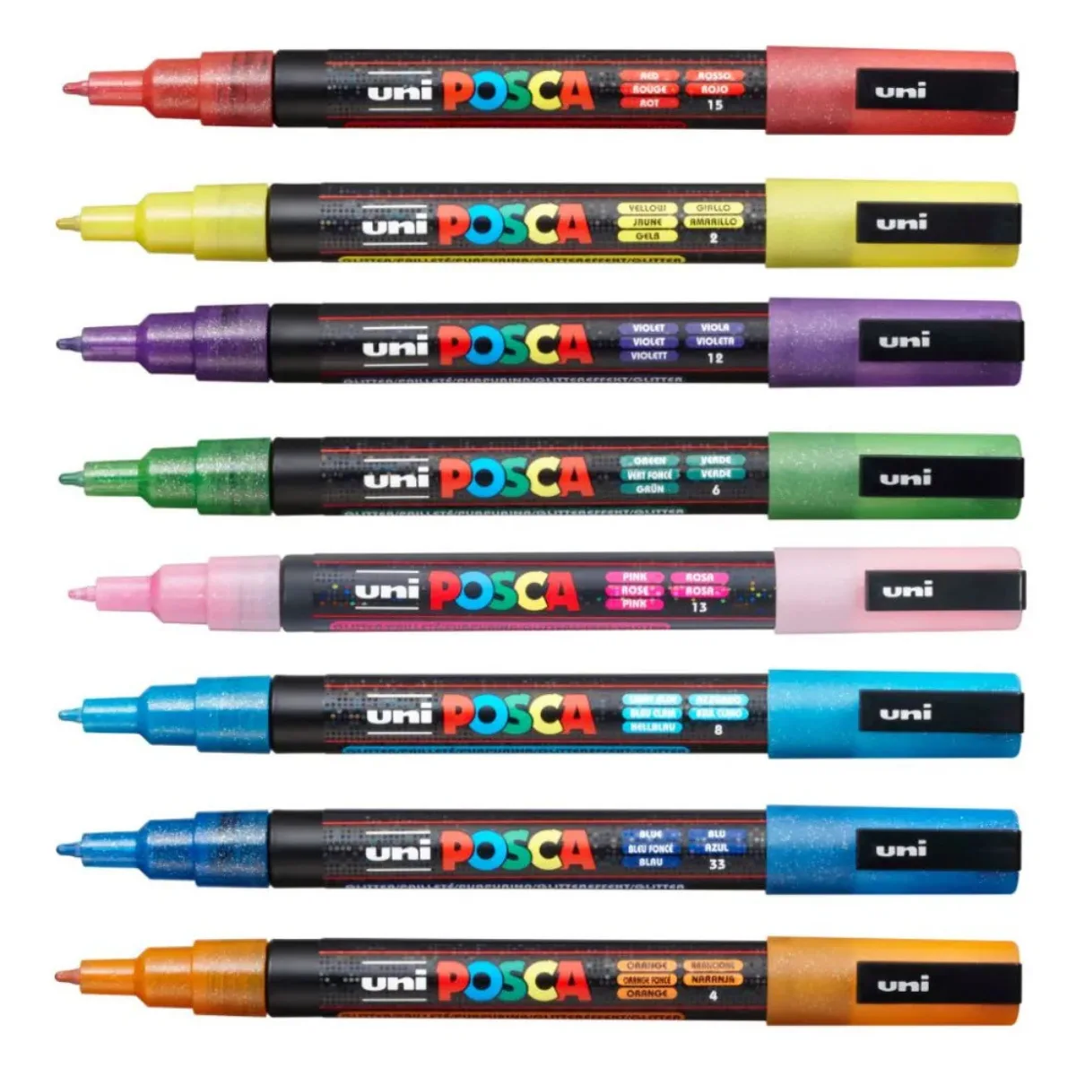 Marcador Posca Glitter 1.3mm 4