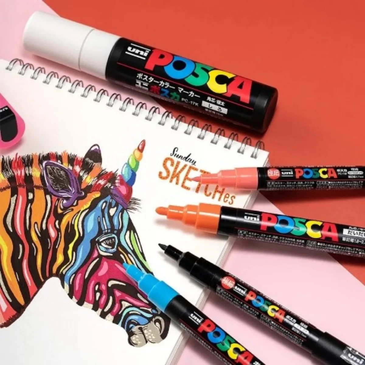 Marcador Posca Punta Aguja 0.7mm