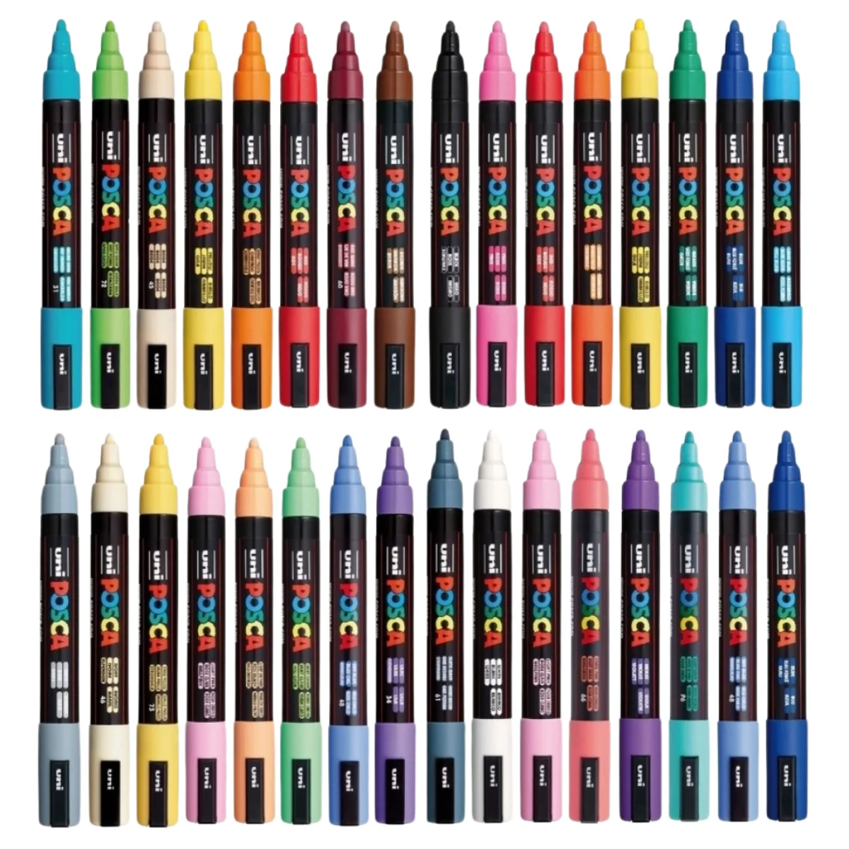 Marcador Posca Punta Redonda 2.5mm