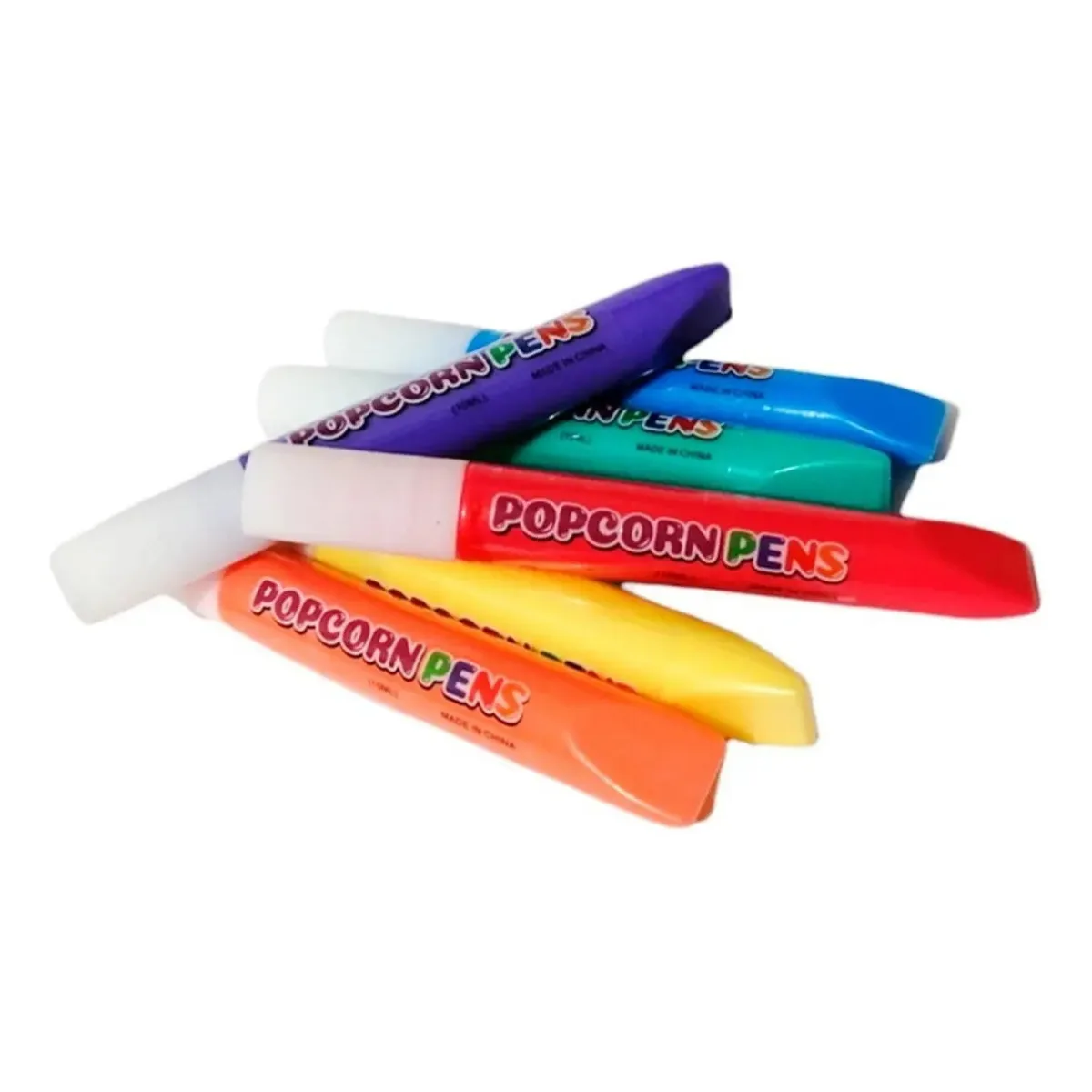 Marcadores Efecto 3D Popcorn - 6 colores