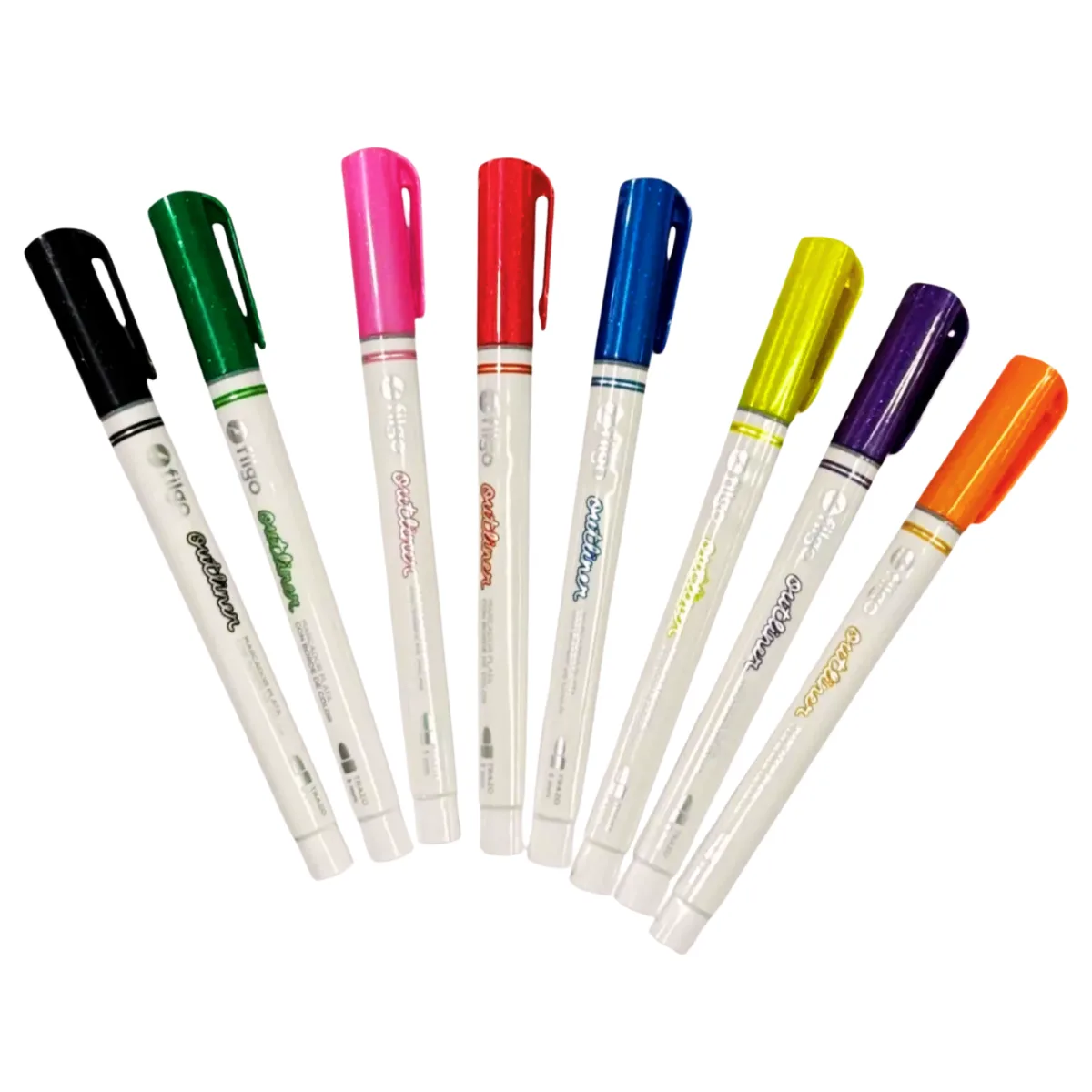 Marcadores Filgo con Contorno Outliner 3