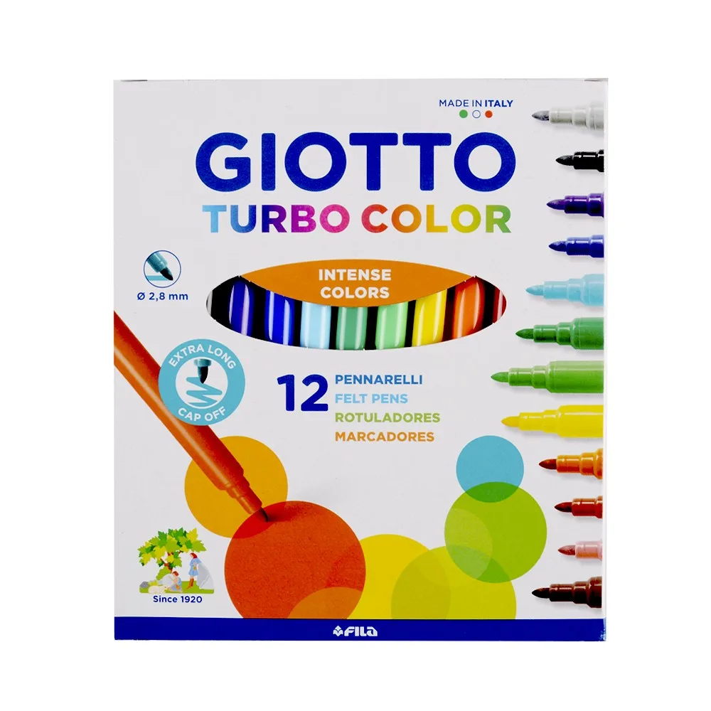Marcadores Finos x12 - Giotto