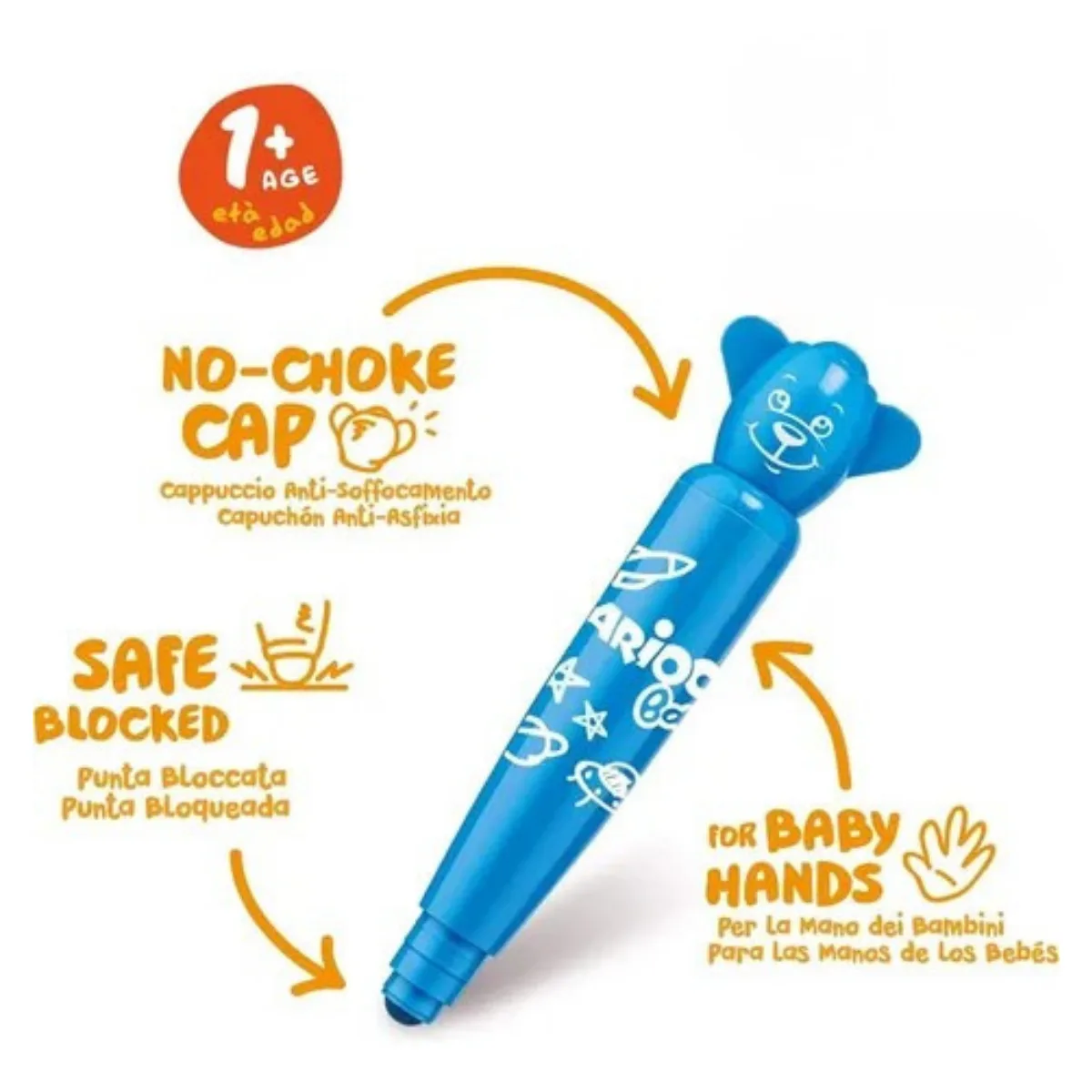 Marcadores Jumbo Baby x6 - Carioca