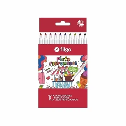 Marcadores Perfumados x10 - Filgo