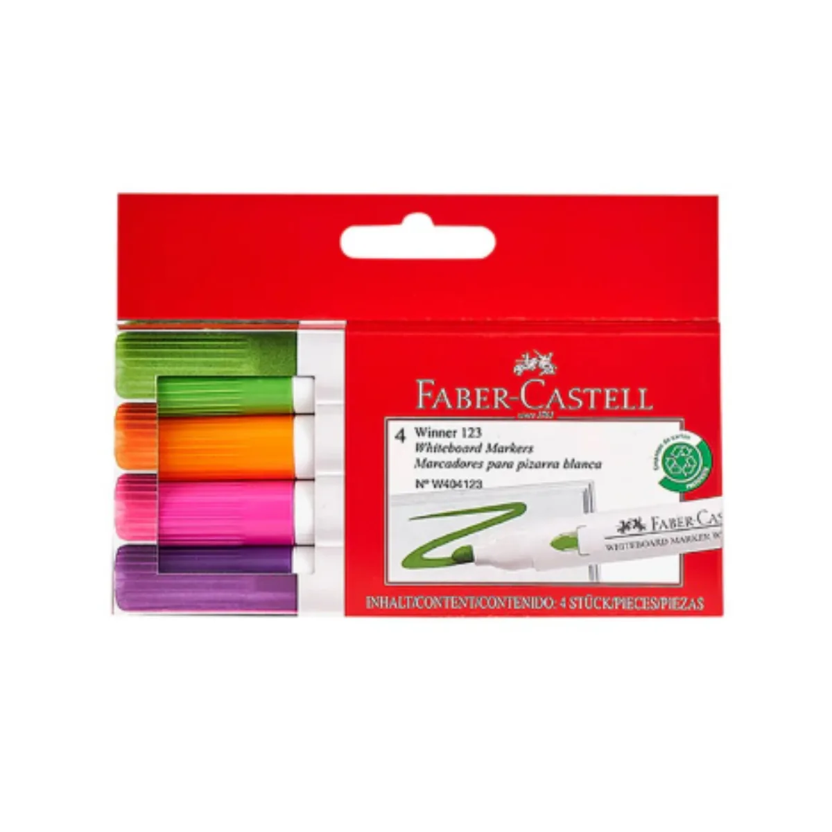 Marcadores Pizarra x4 - Faber Castell