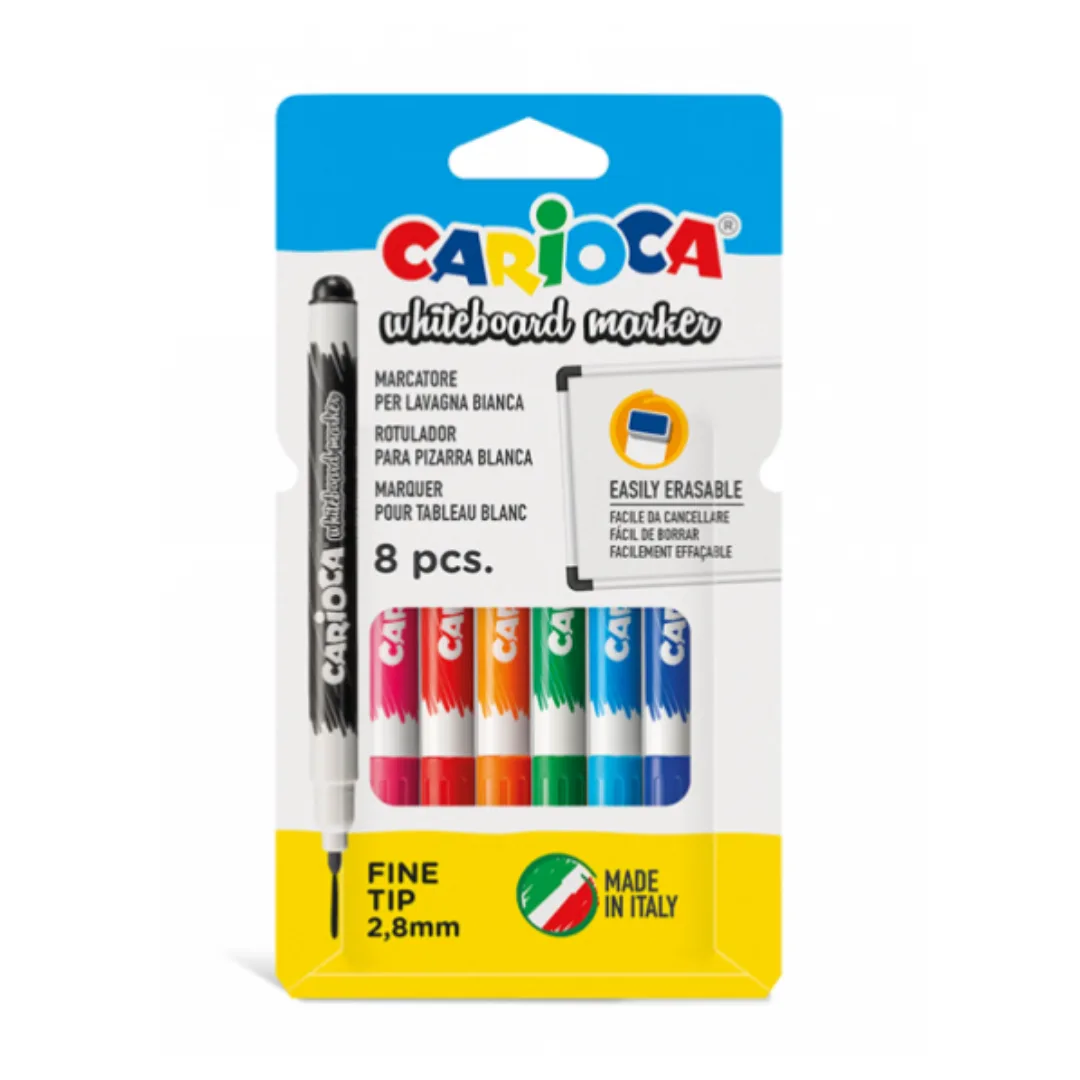 Marcadores Pizarra x8 - Carioca