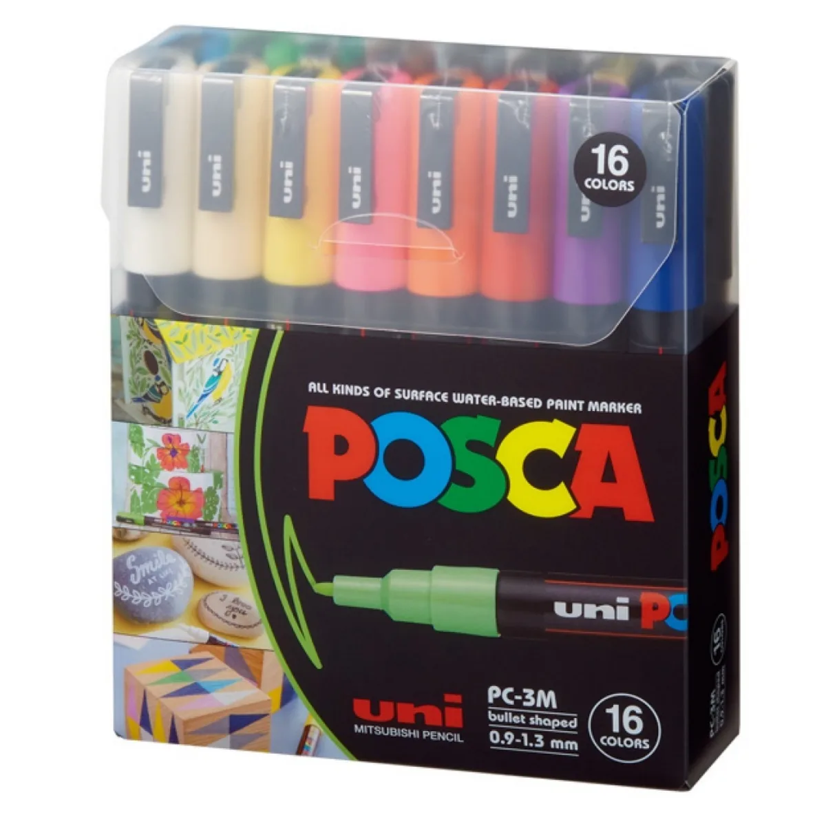 Marcadores Posca x16 1.3mm