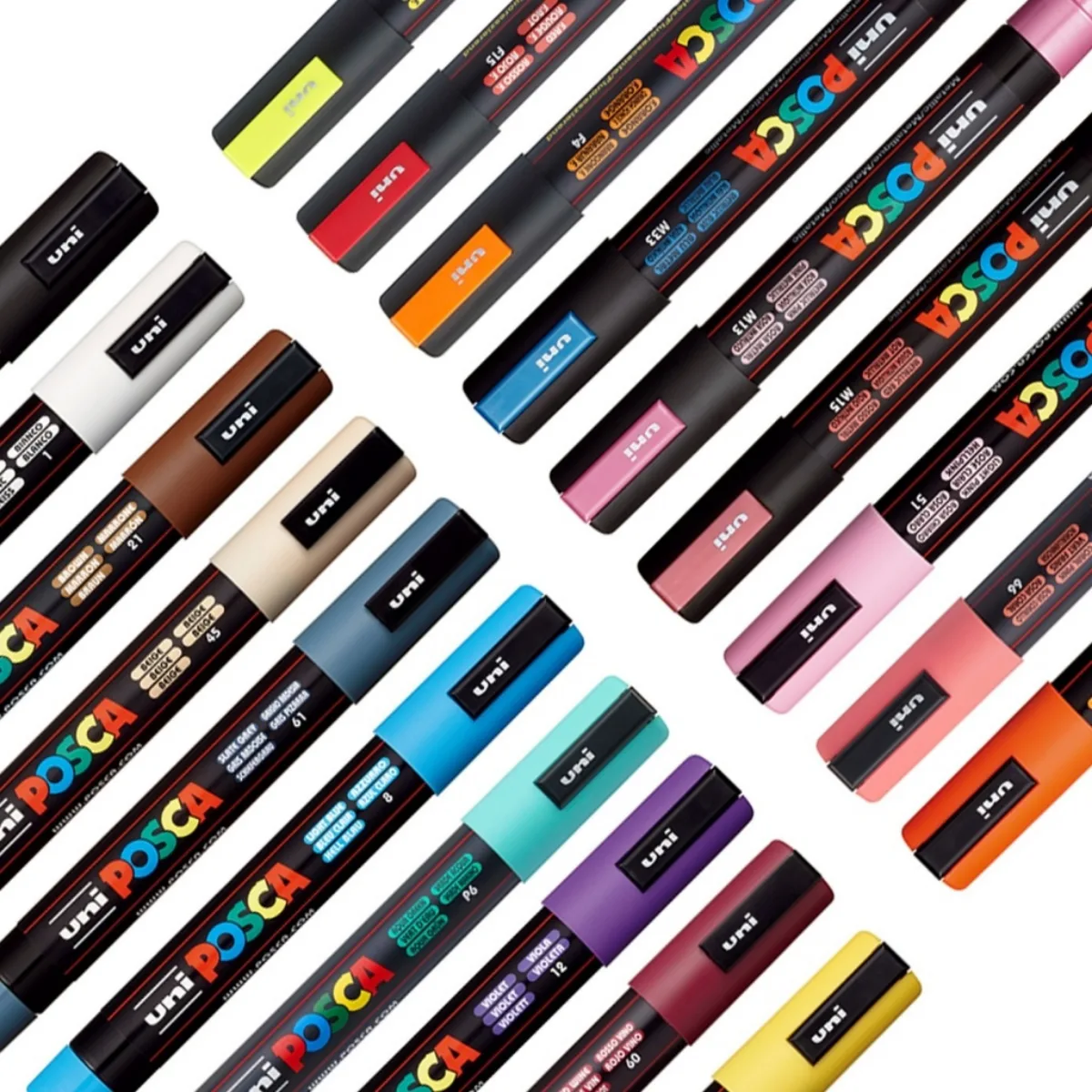 Marcadores Posca x16 2.5mm