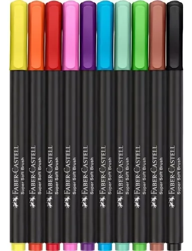 Marcadores Supersoft x10 - Faber Castell