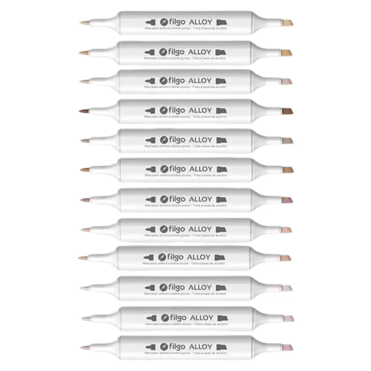 Marcadores x12 Alloy Artistico Doble Punta - Filgo 9