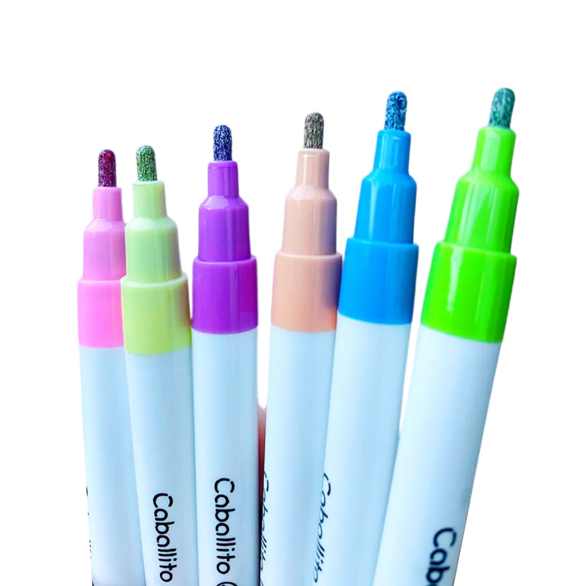 Marcadores x6 Outliner Caballito