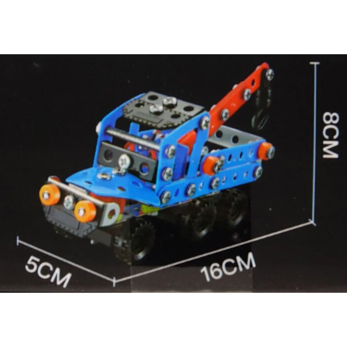 Mecano Montaje 140 piezas Metal 3