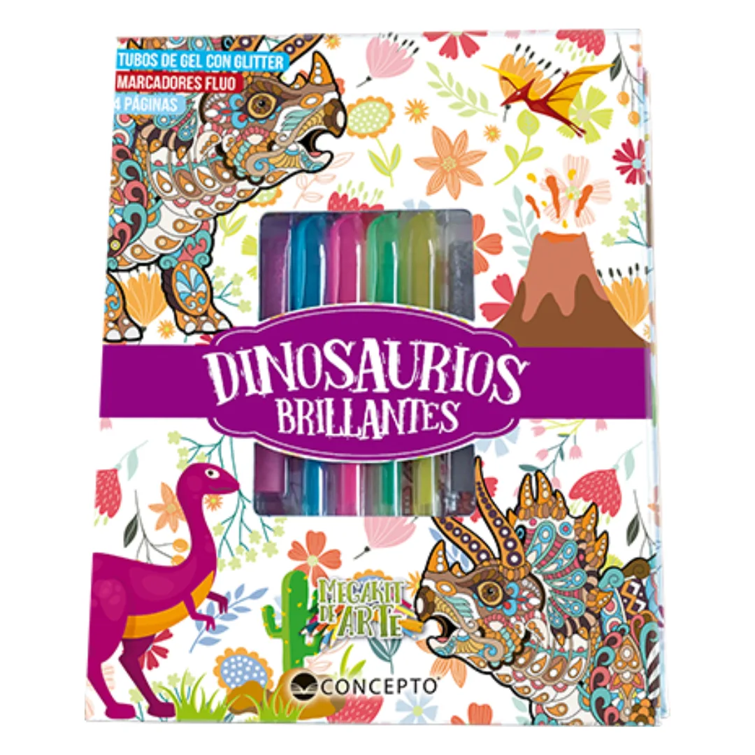 Mega Kit de Arte - Dinosaurios