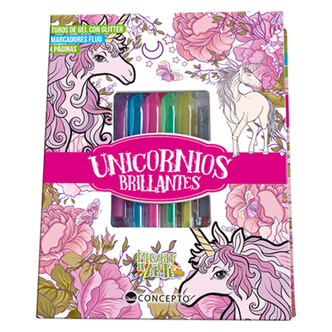 Mega Kit de Arte - Unicornios