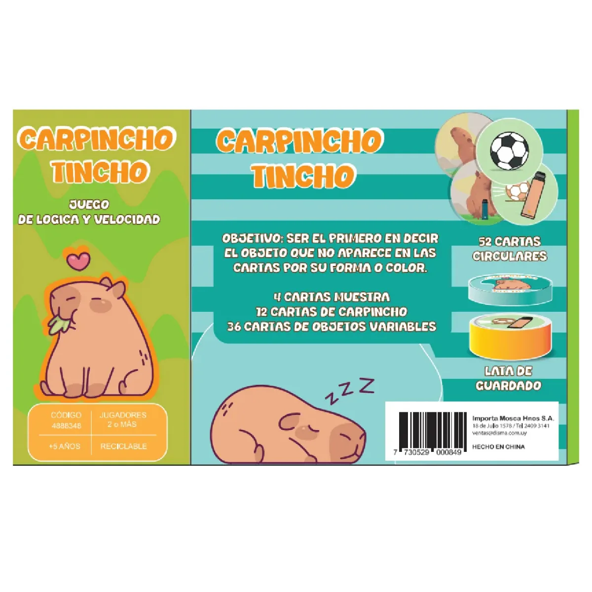 Memoria Carpincho Tincho - Royal 4